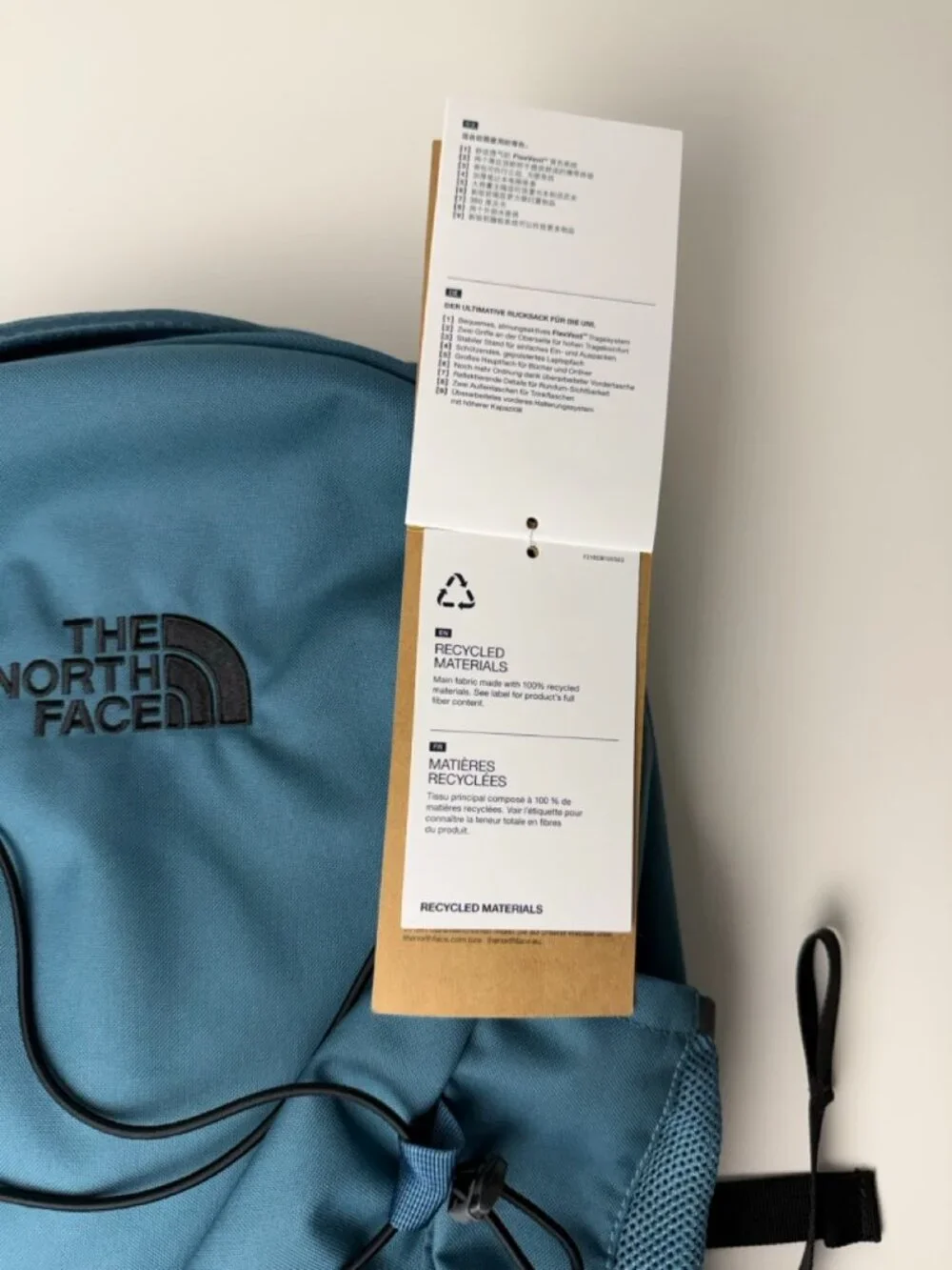 The North Face Unisex Jester Everyday Laptop Backpack Space/TNF Black 28L